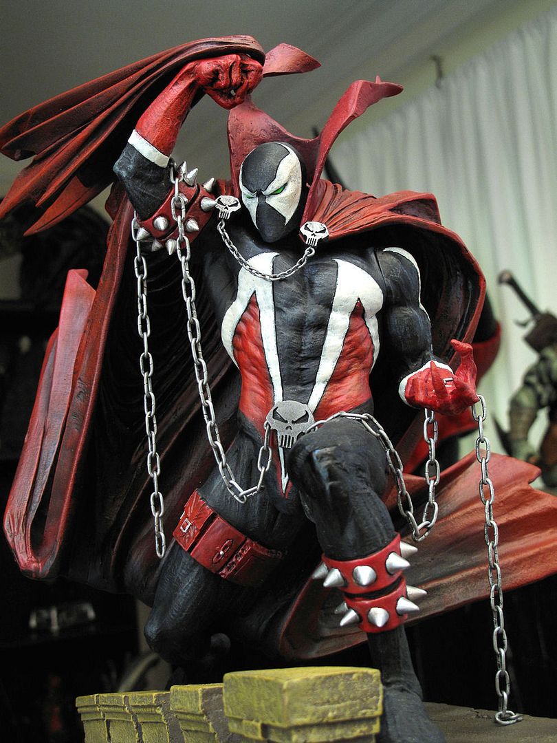 spawn 20th anniversary resin statue